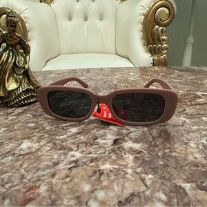 Stylish  Matte Pink Sunglasses -NWT